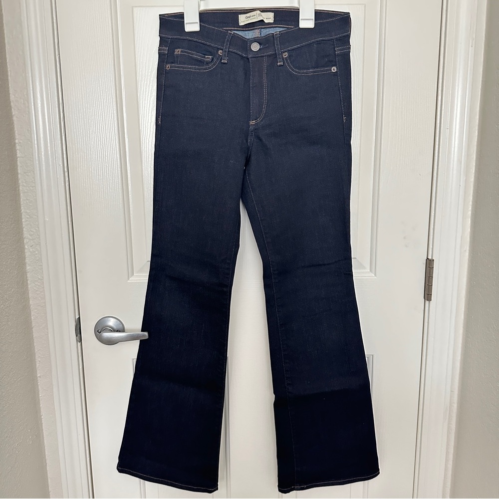 Gap Stretch Perfect Boot Women’s Petite Boot Jean 28P Dark Rinse